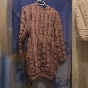 Lilac Missguided  bandage dress